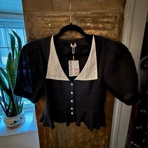 Beatrice Valenzuela Ines Blouse in Tinta NWT